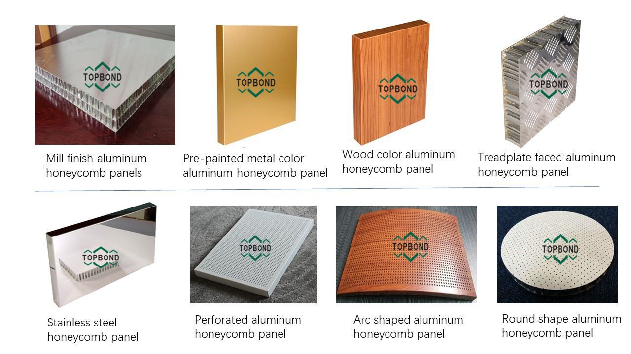 TOPBOND aluminum honeycomb panel_